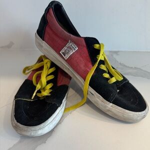 Vans The Simpsons El Barto Sneakers Sk8 lowsuede graffiti tag Bart grunge 10
